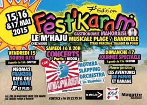 Ce week-end, le FEST’KARAM : Soirée DJ, concerts et spectacle