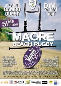 Inscriptions ouvertes au Maoré Beach Rugby