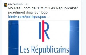 L’UMP devient « les Républicains »