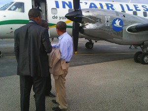 1er vol Comores-Majunga pour Inter Îles