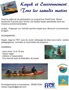 Kayak et environnement