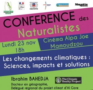 Conférences des Naturalistes, objectif COP21