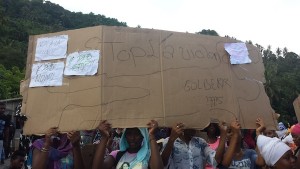 Acoua : manifestation des élèves au lycée du Nord