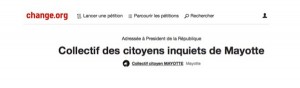 Le Collectif des Citoyens inquiets de Mayotte invite la population à rejoindre le mouvement