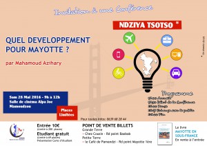 Affiche Conference Mahamoud Azihary