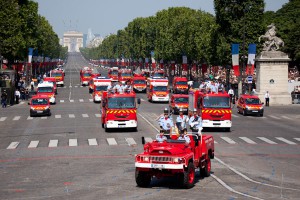 Les Sapeurs-Pompiers Mahorais sur les Champs Elysées