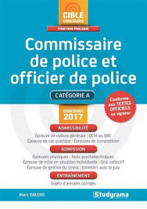 Concours de commissaire de police session 2017