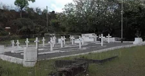 Le carré de la Légion saccagé au cimetière de Pamandzi