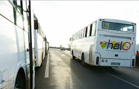 Bus bloquée quai Ballou