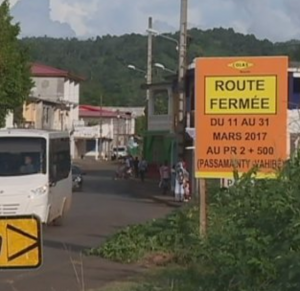 La départementale 3 entre Vahibé et Passamainty bientôt réouverte