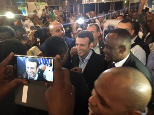 Macron vient d’arriver à Mayotte