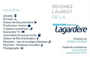 Appel à candidatures : Devenez lauréat de la Fondation Jean-Luc Lagardère !