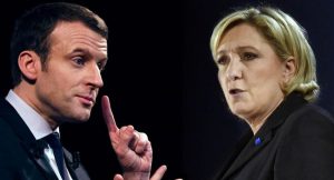Emmanuel Macron et Marine Le Pen au deuxième tour