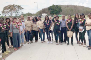 Erasmus + : Un groupe de jeunes Belges en visite à Mayotte