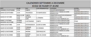 calendrier rugby jeunes
