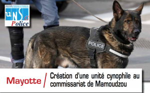 UNSA Police se réjouit de la création de la brigade canine le 2 mai prochain