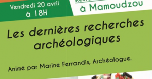 Une conférence sur les nouvelles recherches archéologiques à Mayotte
