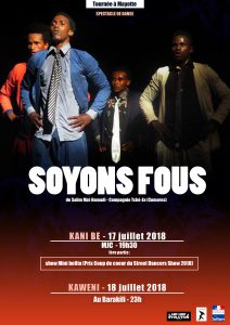 Danse : fin de tournée pour le spectacle « Soyons Fous » à Mayotte