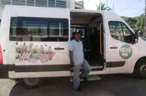 Lancement transport à la demande : Gari la Coco CCAS de Chirongui