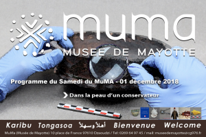 « Samedi du MuMA  » du 1er décembre 2018 : « DANS LA PEAU D’UN CONSERVATEUR »