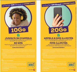 La Poste Mobile lance à Mayotte des Forfaits SIM Bloqués Ultra compétitif et sans engagement !