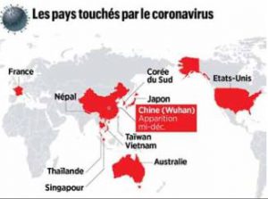 carte coronavirus