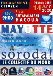 Le collectif des citoyens de Mayotte se mobilise contre l’insécurité