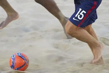 Du beach soccer et des match France-Comores
