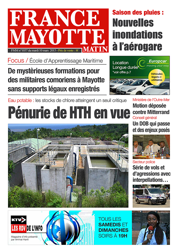 France Mayotte Mardi 10 mars 2015