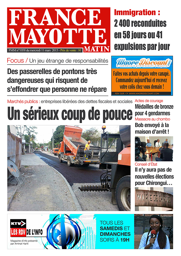 France Mayotte Mercredi 11 mars 2015