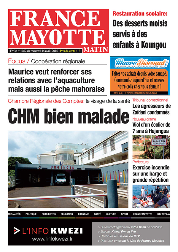 France Mayotte Mercredi 15 avril 2015