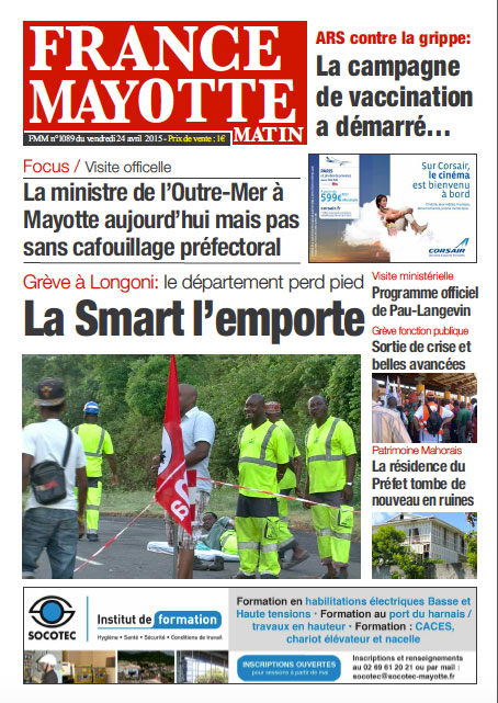 France Mayotte Vendredi 24 avril 2015