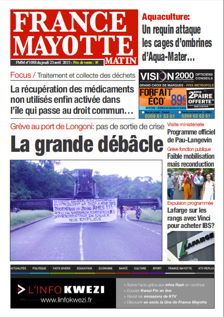 France Mayotte Jeudi 23 avril 2015