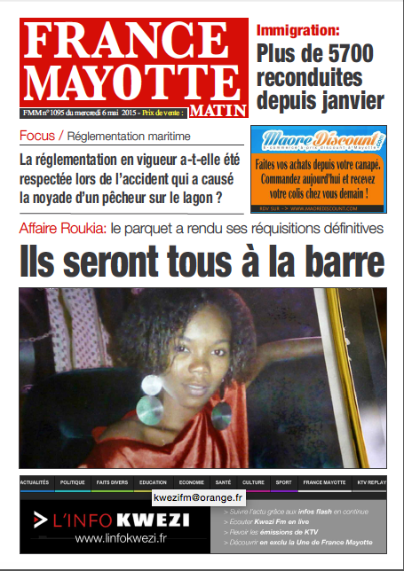 France Mayotte Mercredi 6 mai 2015