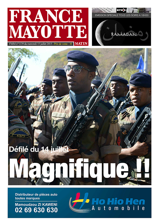 France Mayotte Mercredi 15 juillet 2015