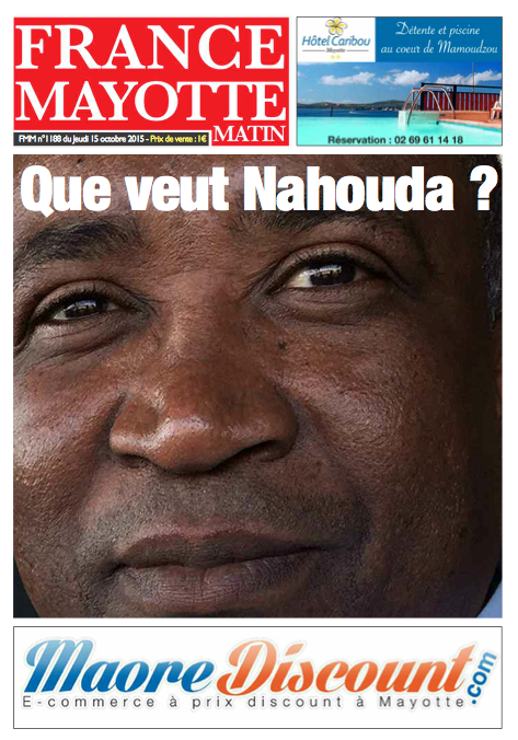 France Mayotte Jeudi 15 octobre 2015