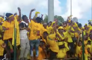 Revivez la Finale : Egalisation de Kani Kéli, la joie chez les jaunes ! (vidéo)