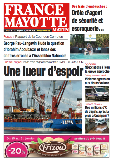 France Mayotte Jeudi 28 janvier 2016