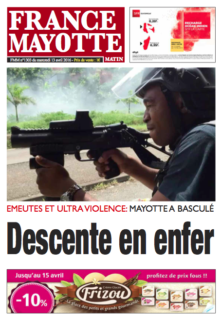 France Mayotte Mercredi 13 avril 2016
