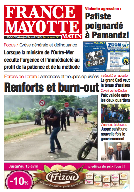 France Mayotte Jeudi 14 avril 2016