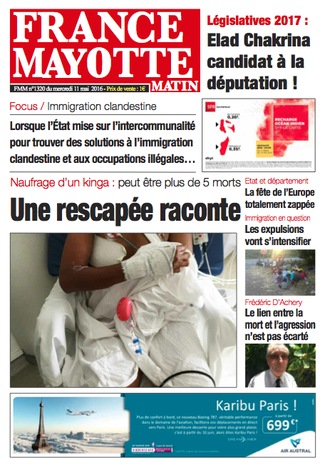 France Mayotte Mercredi 11 mai 2016