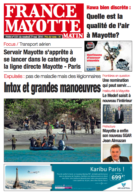 France Mayotte Vendredi 27 mai 2016