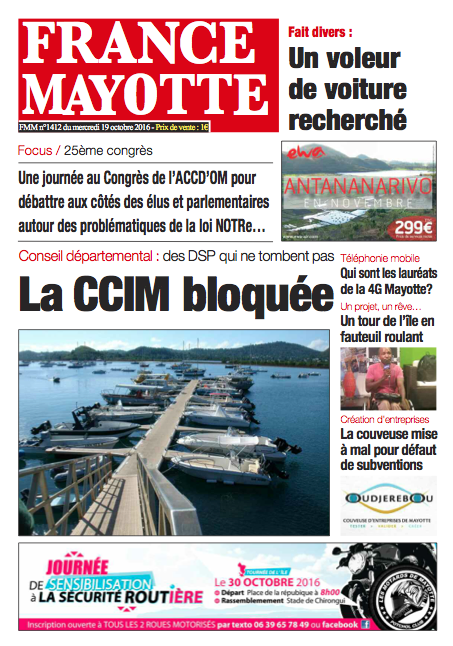 France Mayotte Mercredi 19 octobre 2016