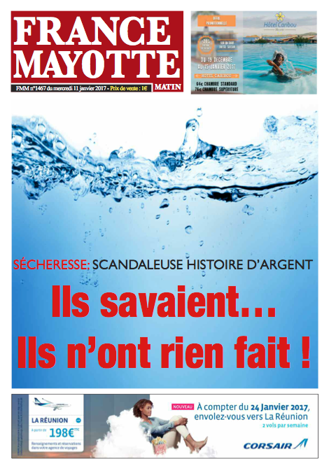 France Mayotte Mercredi 11 janvier 2017