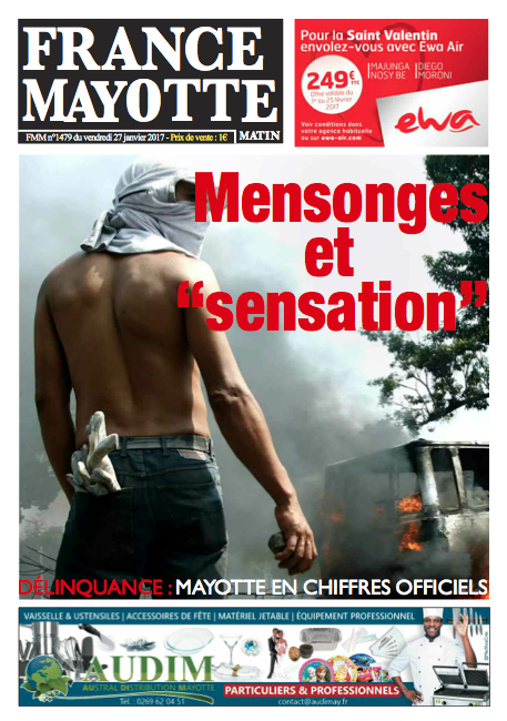 France Mayotte Vendredi 27 janvier 2017