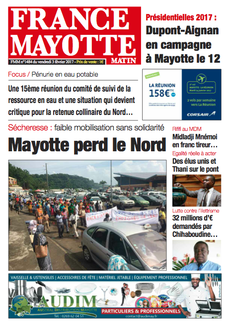 France Mayotte Vendredi 3 février 2017