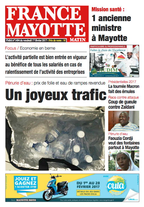 France Mayotte Vendredi 17 février 2017
