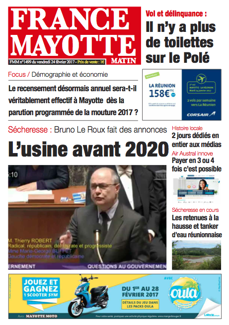 France Mayotte Vendredi 24 février 2017