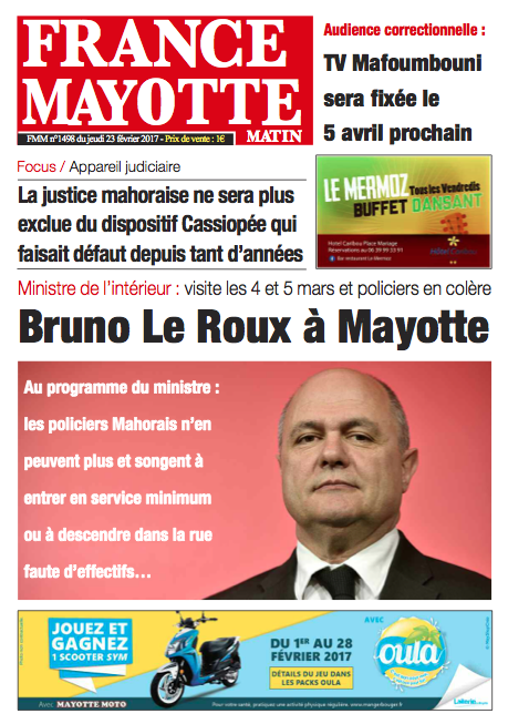 France Mayotte Jeudi 23 février 2017
