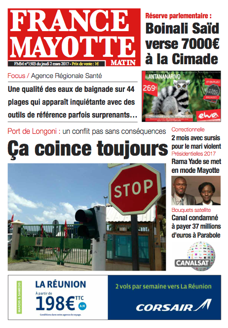 France Mayotte Jeudi 2 mars 2017